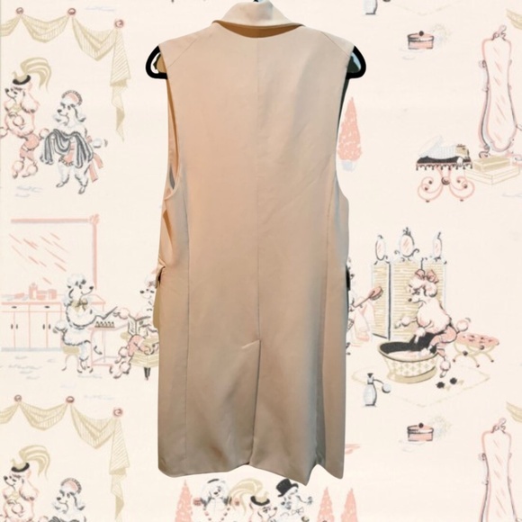 A.Concept Double Breasted Longline Vest - Picture 3 of 3